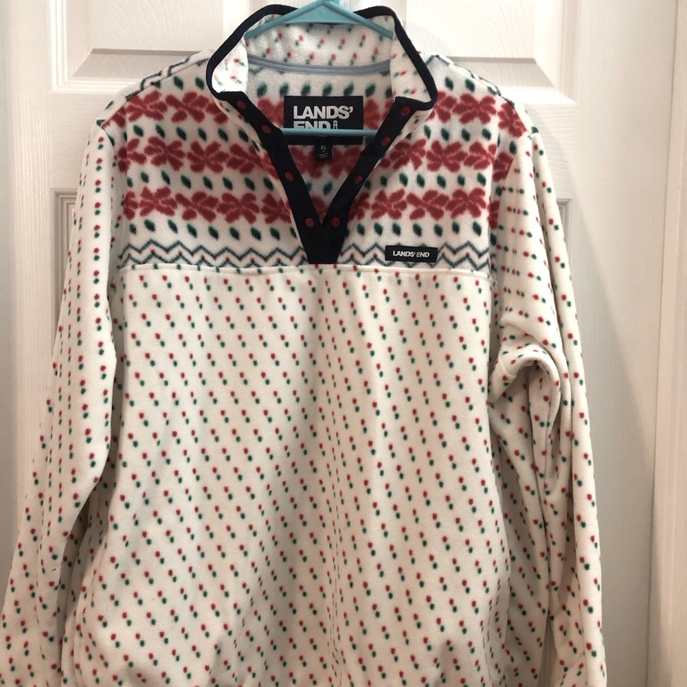Women’s Lands’ End Thermacheck Snapneck pullover